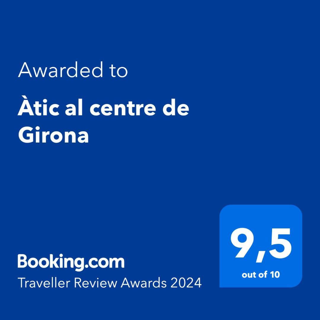 Appartement Àtic al centre de Gérone Extérieur photo